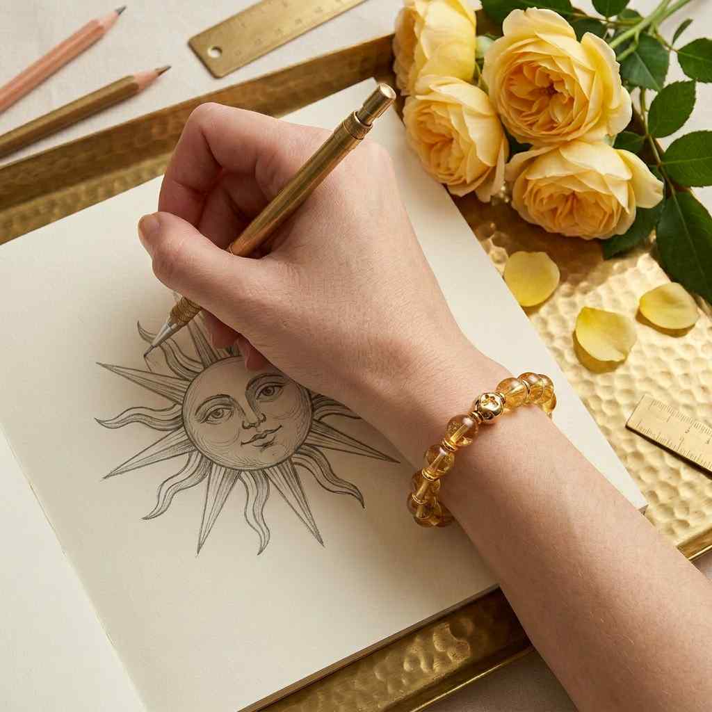 Golden Citrine Bracelet – Powerful Abundance & Dazzling Confidence - Image 6