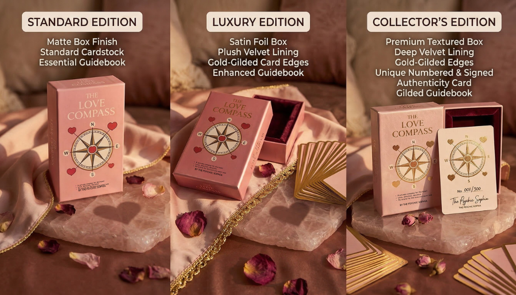 The Love Compass Oracle — Luxury Love Oracle Deck - Image 2