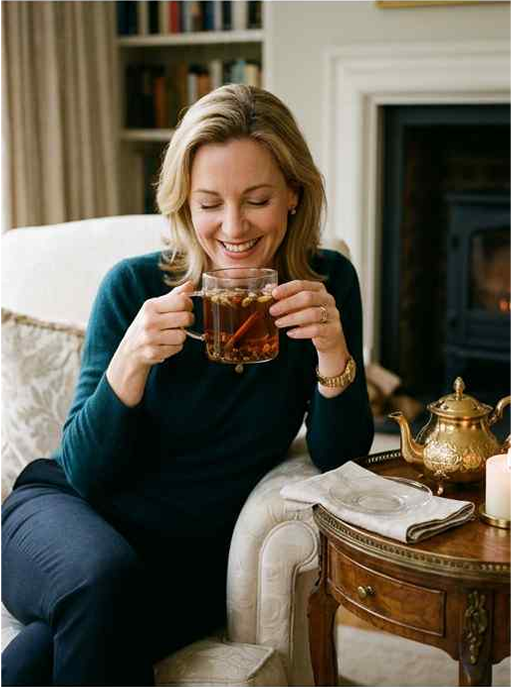Signature Chai Ritual Blend (Caffeine-Free) – Grounded Authority & Warm Momentum - Image 3