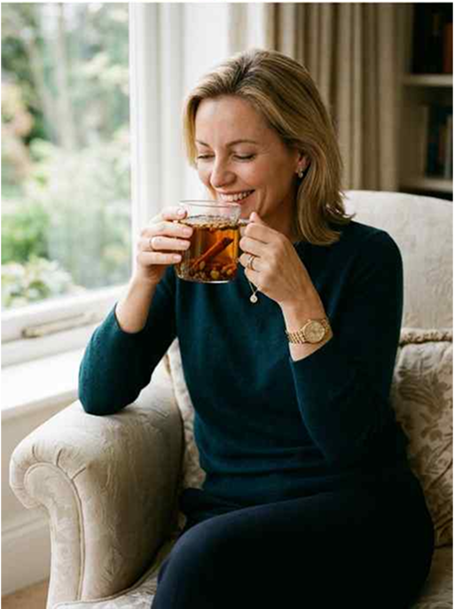 Signature Chai Ritual Blend (Caffeine-Free) – Grounded Authority & Warm Momentum - Image 4