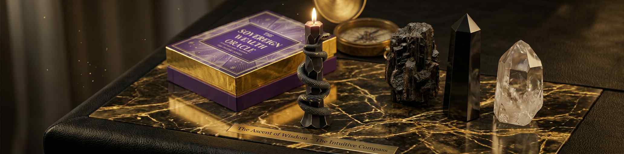 The Serpent of the Column – Enlivened Power Sculpture Candle - Image 4